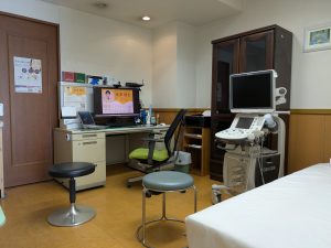 診察室の様子